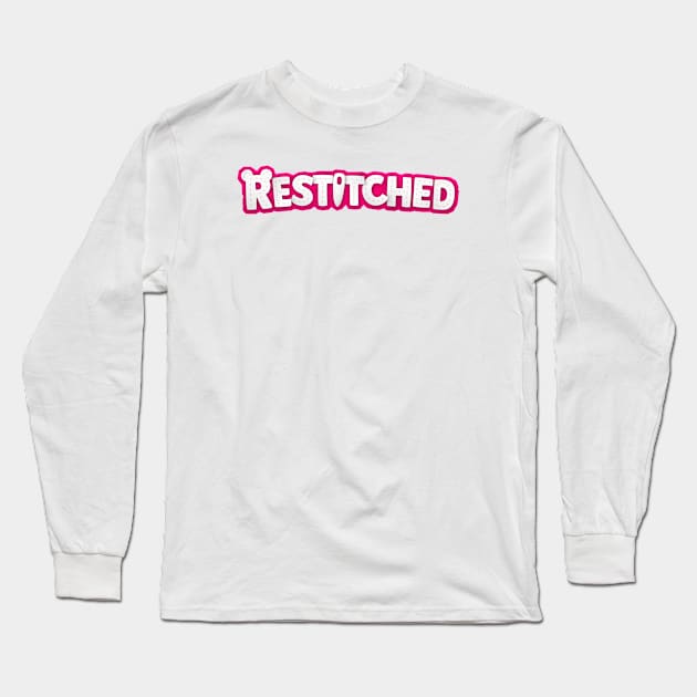 Restitched Logo Long Sleeve T-Shirt by Trixel Creative